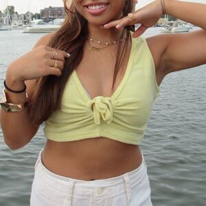 Yellow PacSun Lounge Top